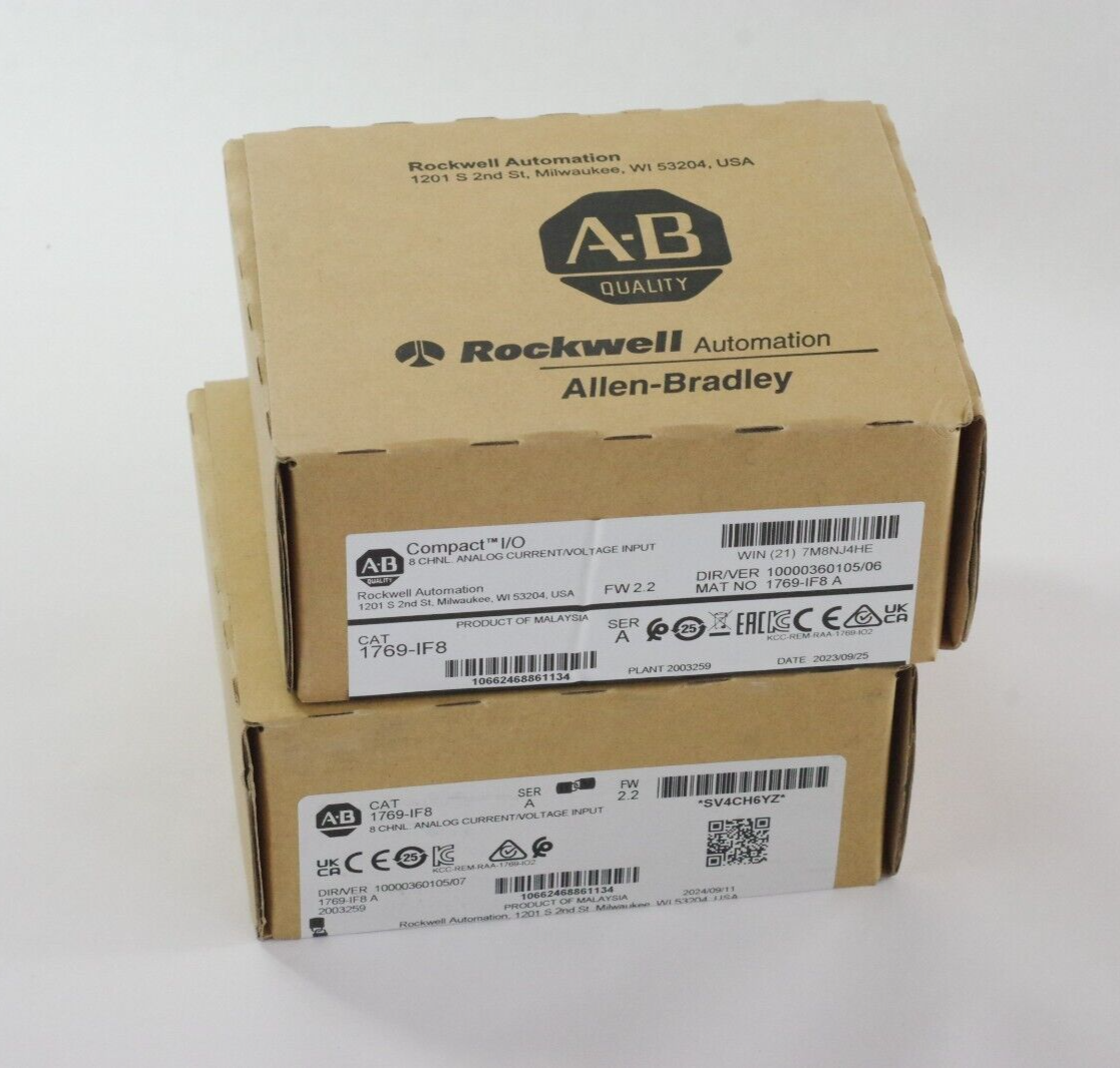 Allen Bradley 1769-IF8 /A CompactLogix 8 Pt Analog Input Module - Sealed Surplus