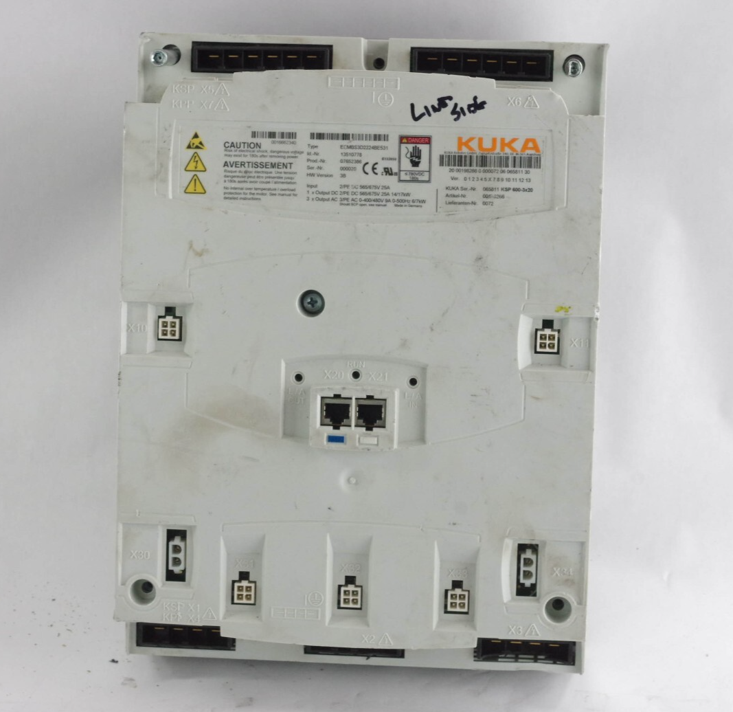 KUKA ECMBS3D2224BE531 KSP 600-3x20 Robot Servo Pack - For Parts