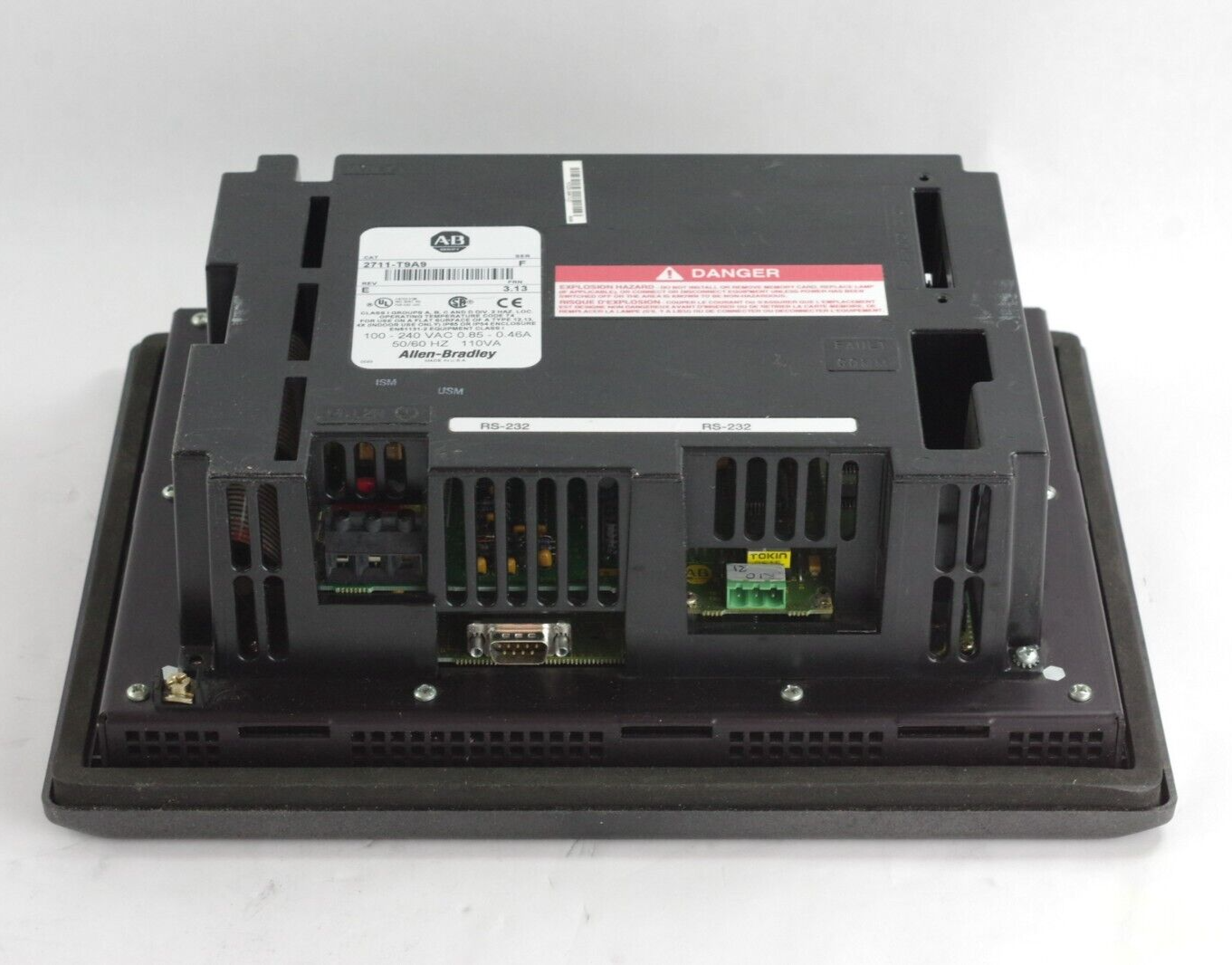 Allen Bradley 2711-T9A9 Ser F Rev E FRN 3.13 Panelview 900 9" Terminal