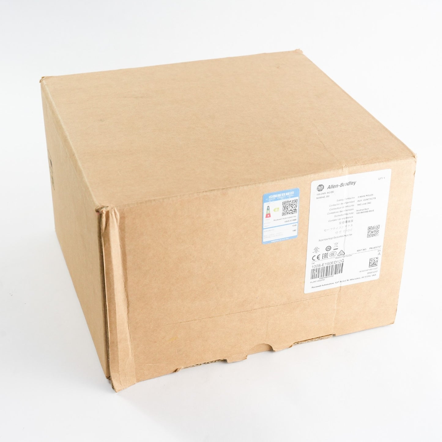 Allen Bradley 100-D180 /B 120V Coil Contactor 100S-D180ED22BC - Installed