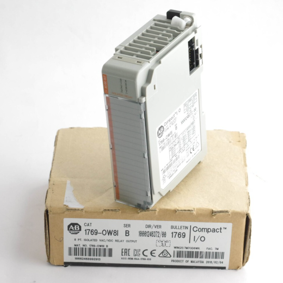 Allen Bradley 1769-OW8I /B Compact I/O 8-Point Isolated Relay Module - Open Box