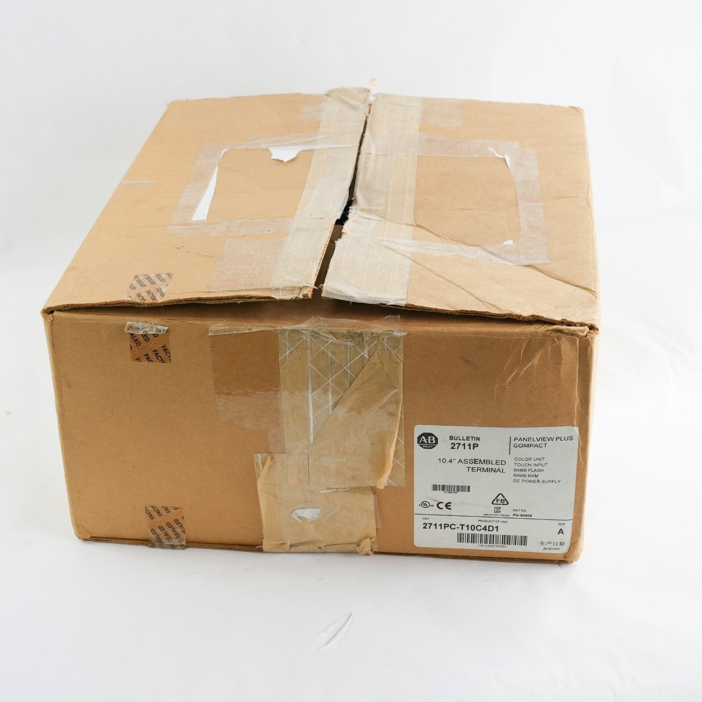Allen Bradley 2711PC-T10C4D1 A PanelView Plus 1000 2711PC-RP1 /G RDT10C Open Box