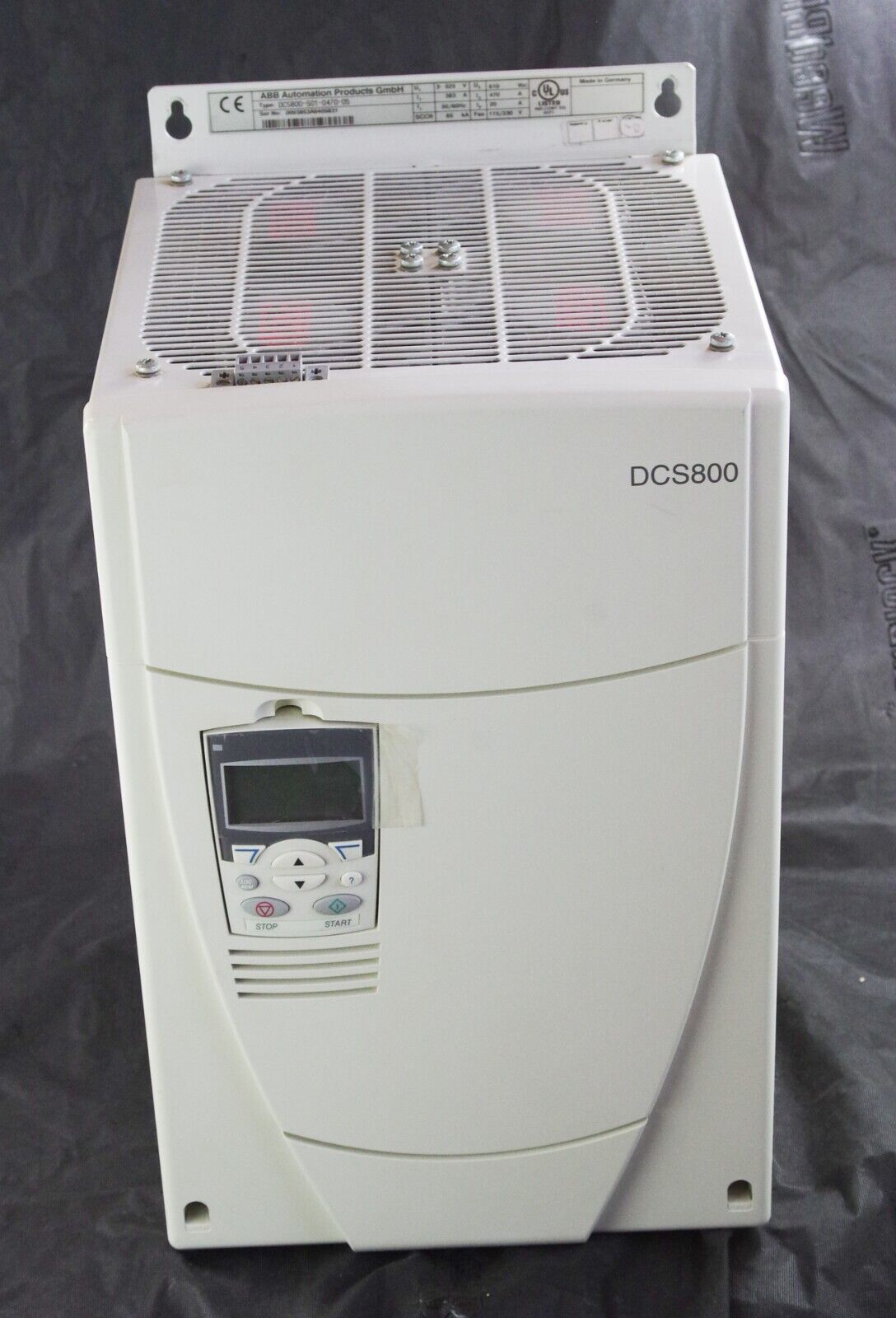 ABB DCS800-S01-0470-05 DC Drive 470A 3PH 383A - Refurbished + 1 Year Warranty