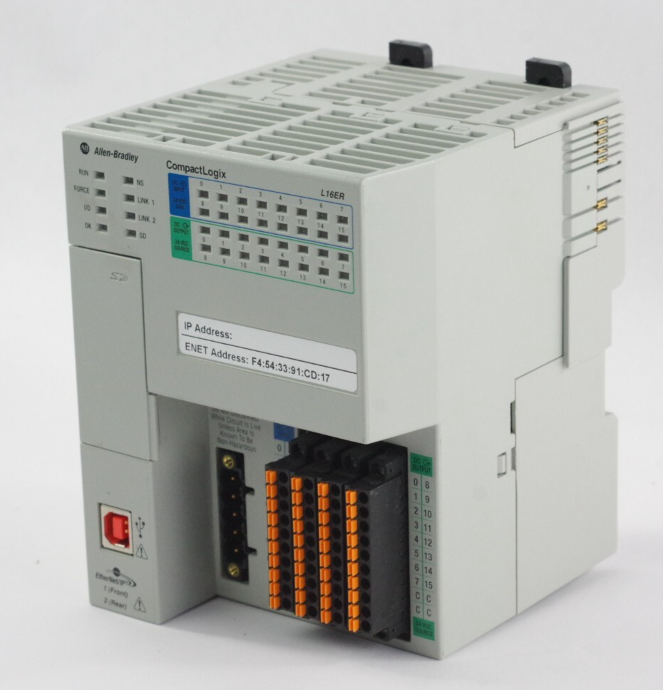 Allen Bradley 1769-L16ER-BB1B /B CompactLogix 384KB DI/O Controller- Refurbished
