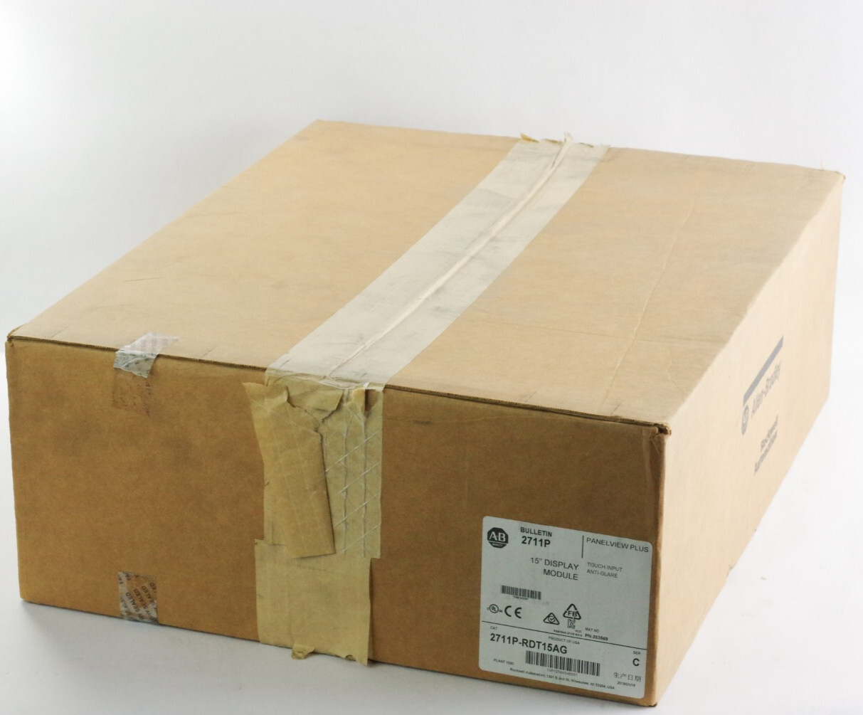 Allen Bradley 2711P-RDT15AG /C Panelview Plus 1500 Touch Display- Sealed Surplus