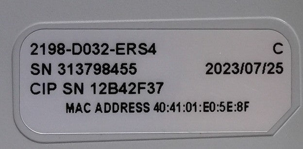 Allen Bradley 2198-D032-ERS4 C Kinetix 5700 Dual Axis Servo Drive - Open Box