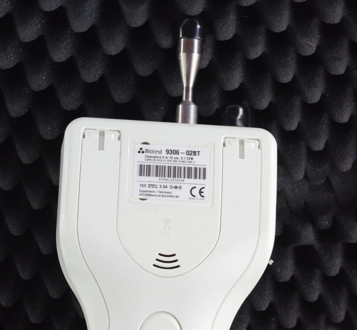 APC ErgoTouch Pro Airborne Particle Counter 9306-02BT 12V 2.5A
