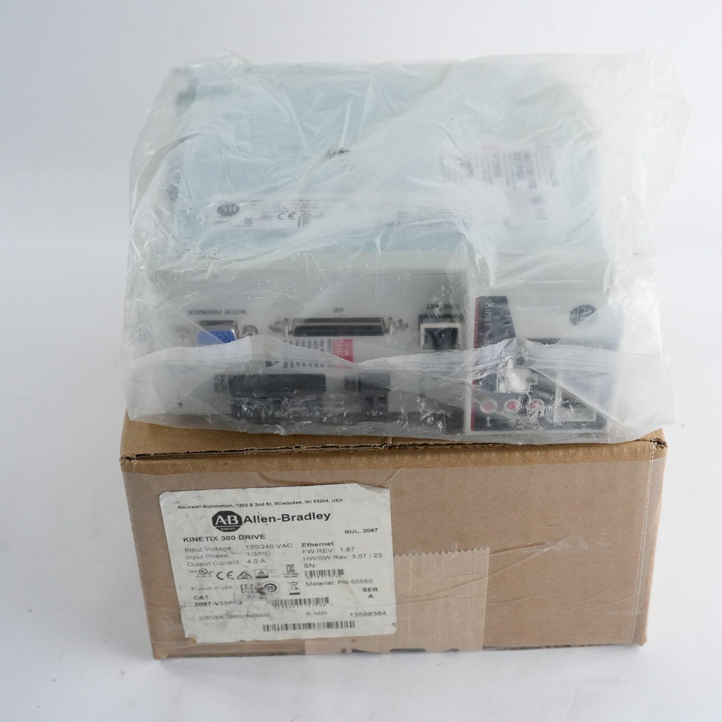Allen Bradley 2097-V33PR3 /A Kinetix 300 Servo Drive - Without Original Box