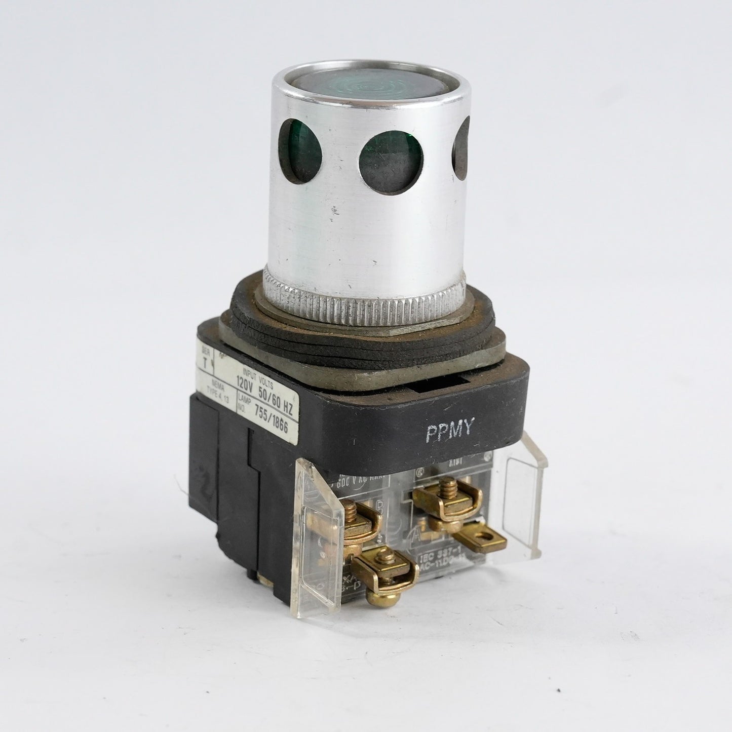 Allen Bradley 800T-PA16 /T Push Button Green 120VAC 50/60Hz 800TPA16