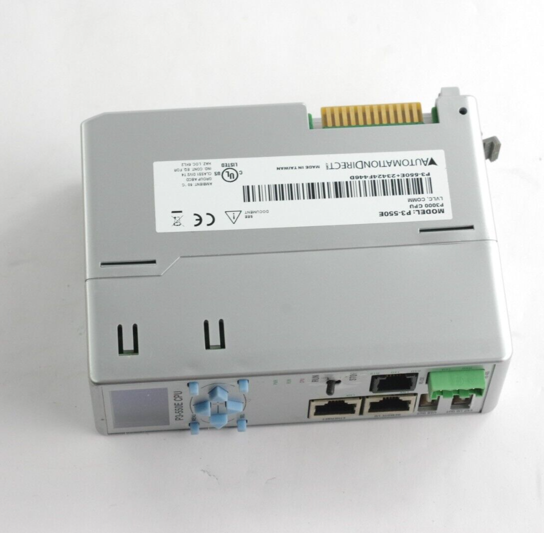 Automation Direct P3-550E P300 CPU Processor Module - Installed