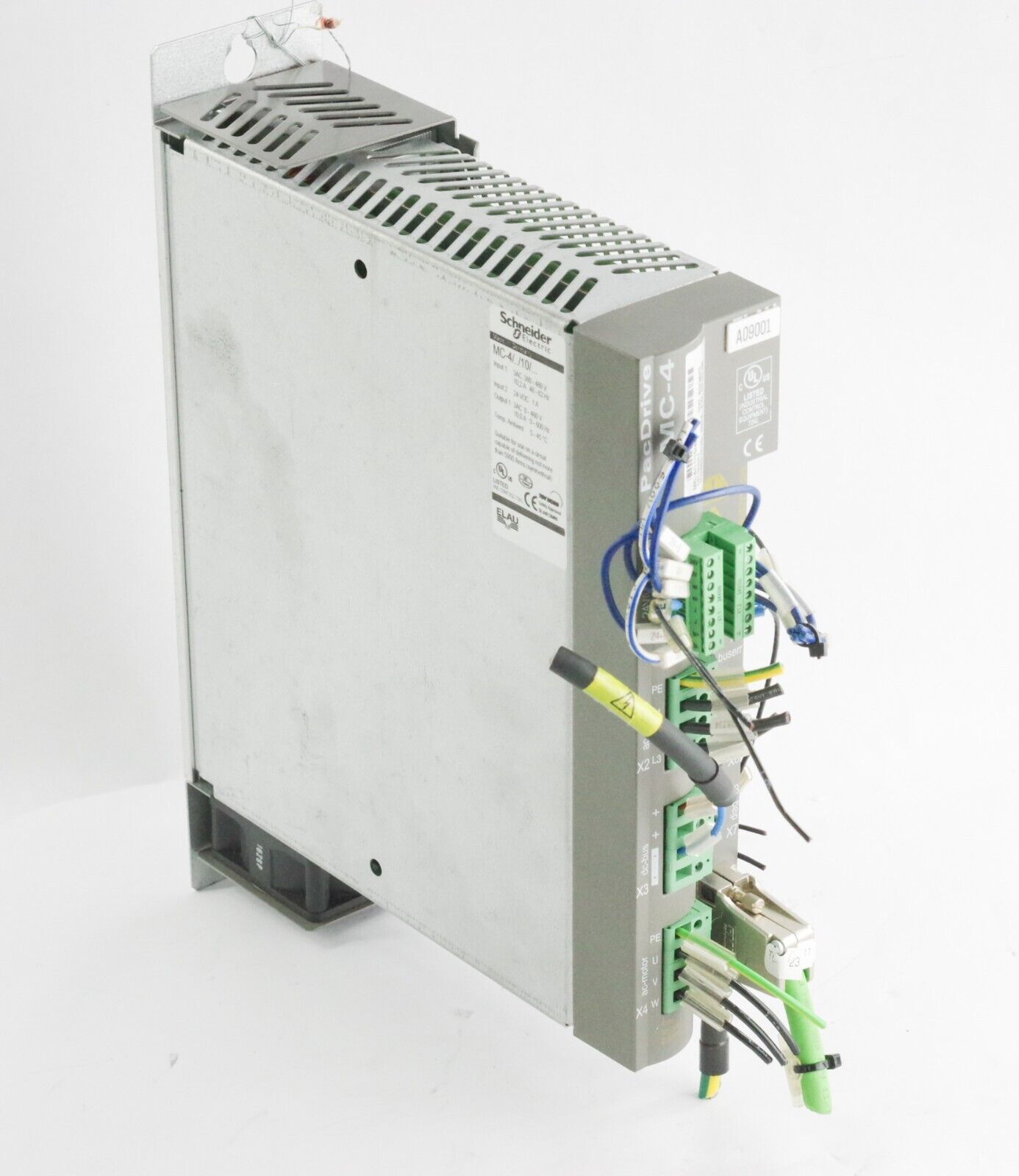 Schneider Electric MC-4/11/10/400 Elau MC4 PacDrive SW 00.22.05 Servo Drive