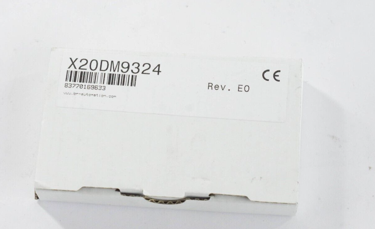 B&R X20DM9324 / X20 DM 9324 Module Rev E0 - New Surplus