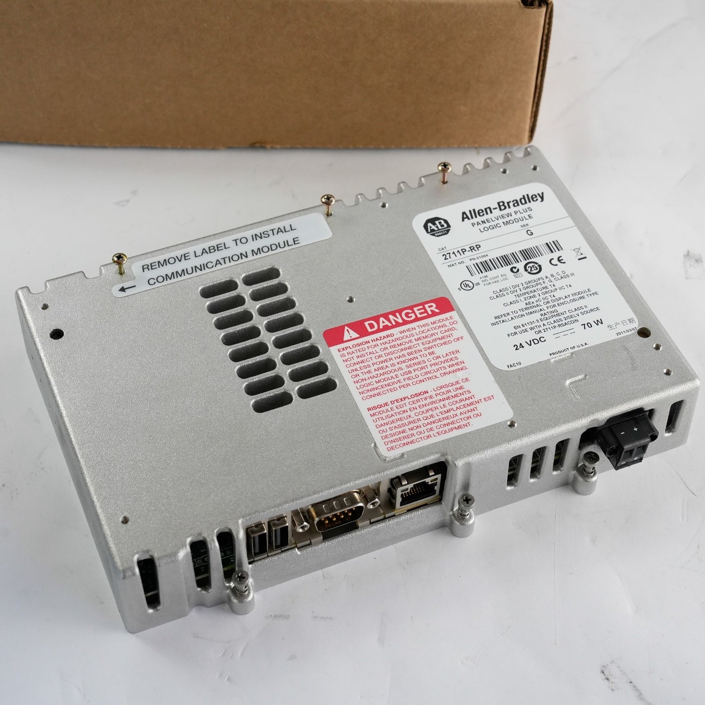 Allen Bradley 2711-RP1 /G Series G Panelview Plus Logic Module - Refurbished