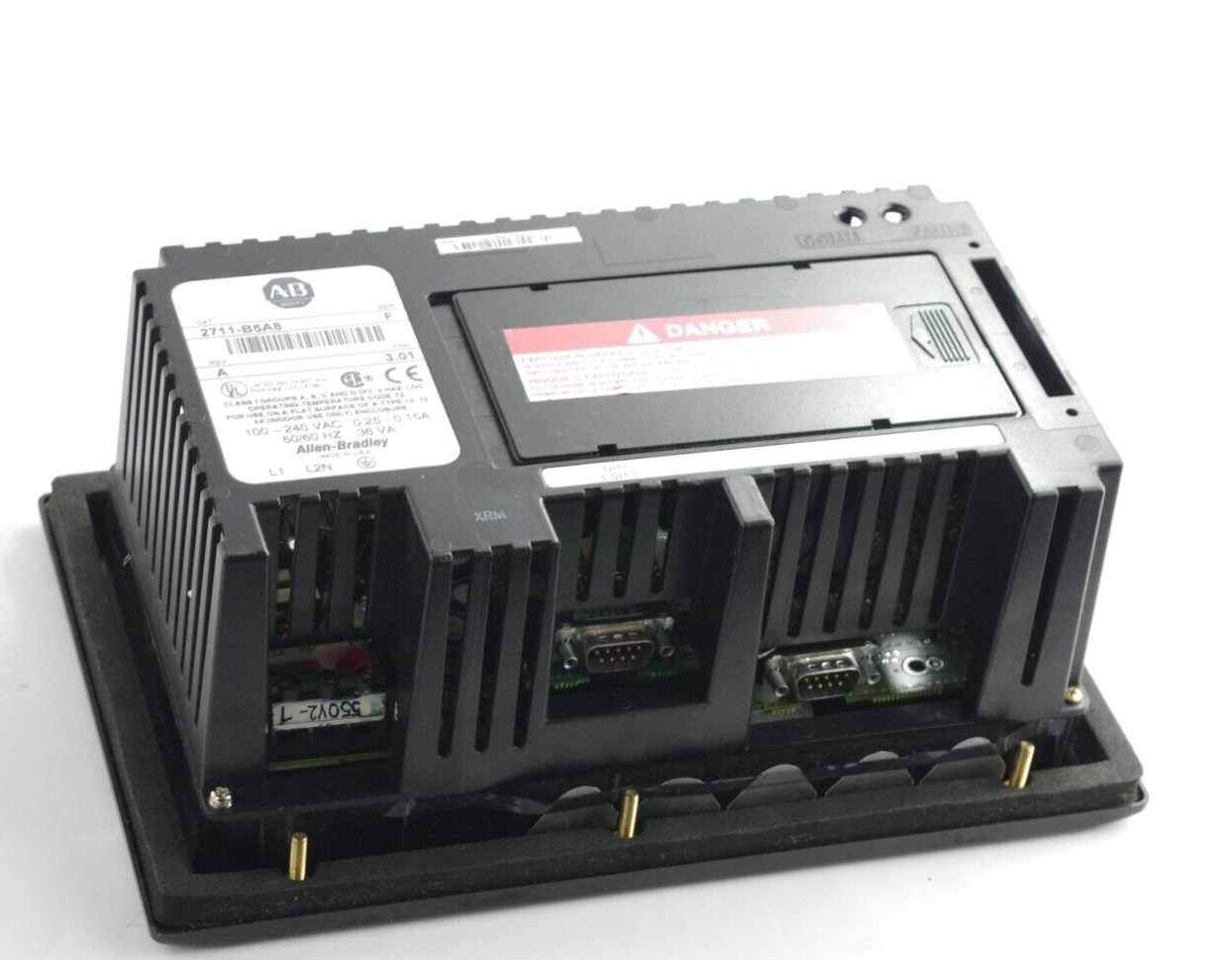 Allen Bradley 2711-B5A8 Ser F Rev A PanelView 550 5.5" AC Monochrome Terminal