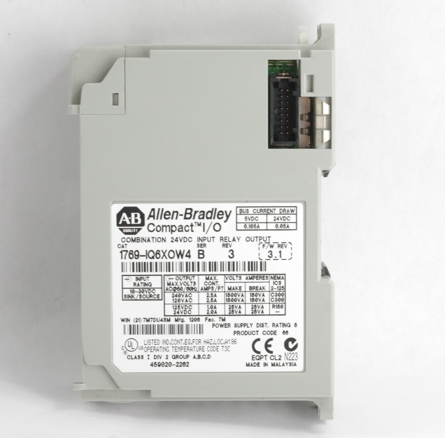 Allen Bradley 1769-IQ6XOW4 /B Rev 3 Compact I/O Input Module 24VDC