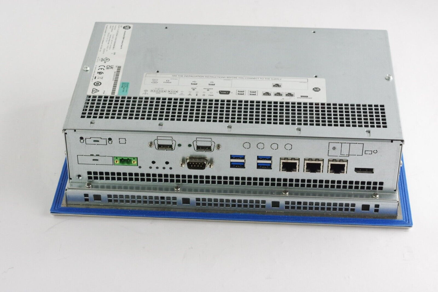Allen Bradley VersaView 6300P-121JXPSWDNA-5CBAW19NDNBNN-NN1S Ser A Fanless PC