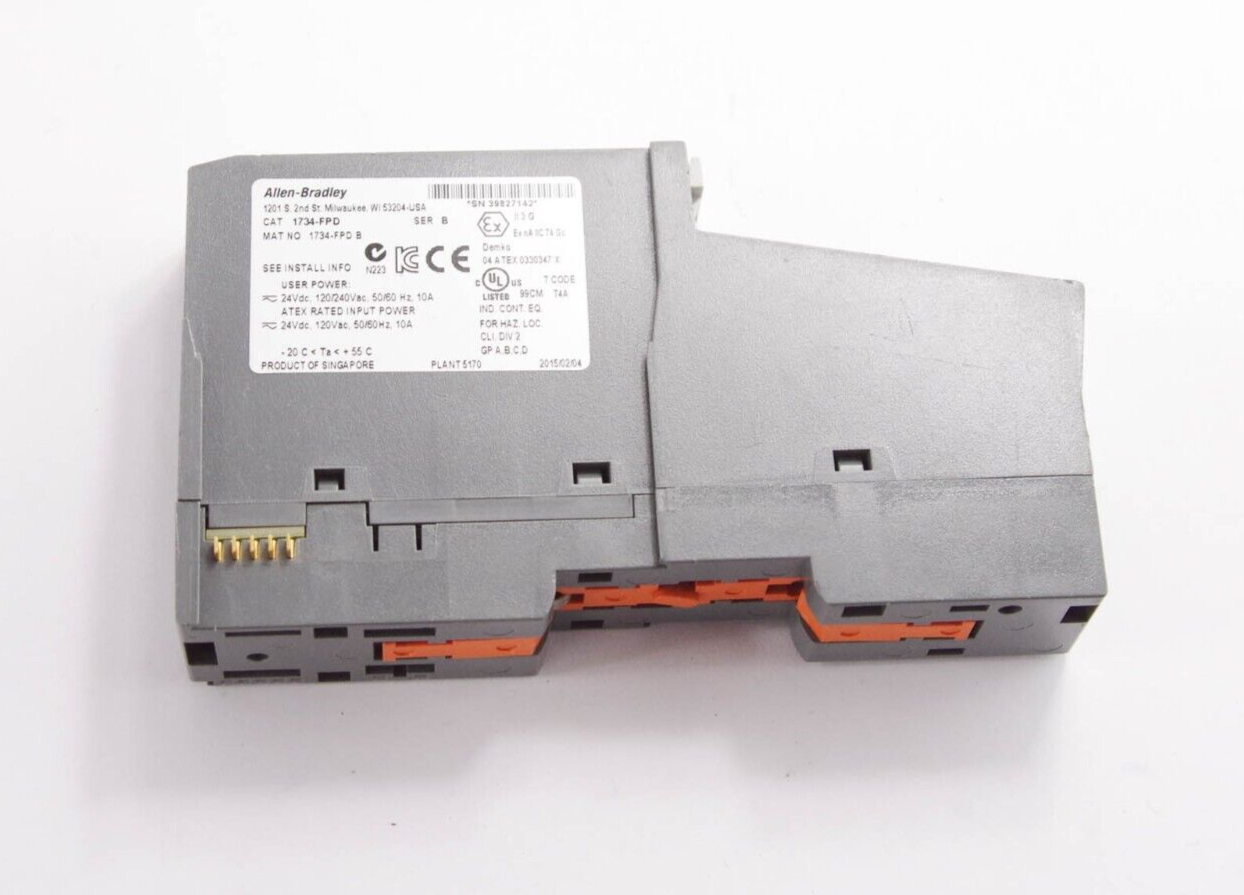 Allen Bradley 1734-FPD / 1734FPD Ser B Point I/O Field Potential Device