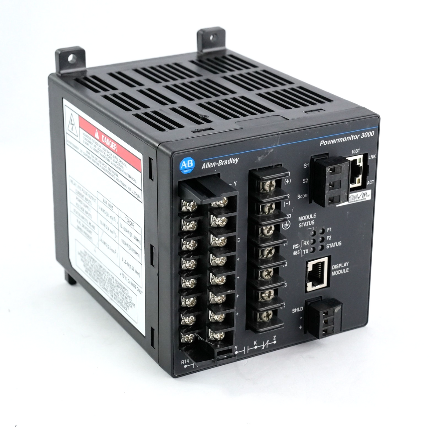 Allen Bradley 1404-M605B-ENT /B Powermonitor 3000 Master Module