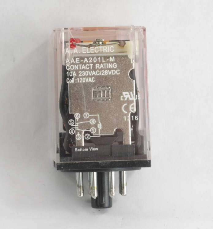 AA Electric AAE-A201L-M / AAEA201LM 10A 230VAC/28VDC 120VAC Coil
