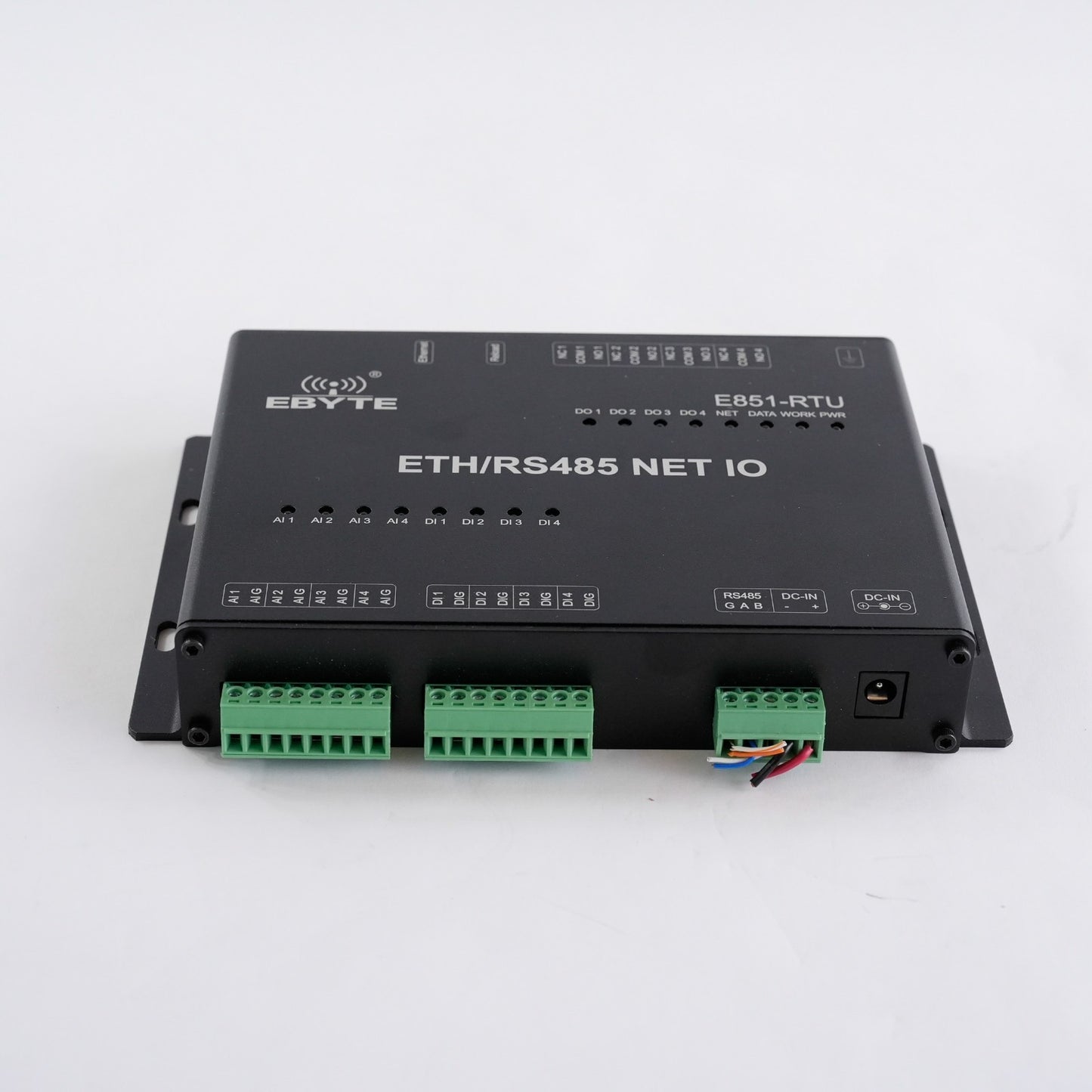 Ethernet RS485 12 Way Network IO Controller Modbus TCP RTU E851-RTU