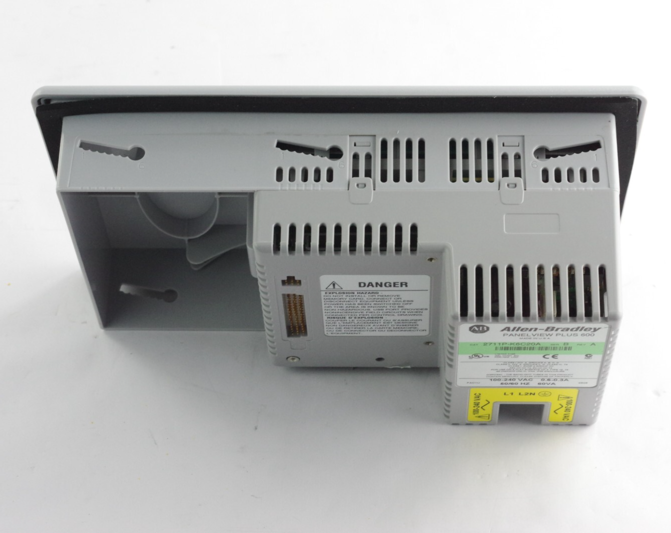 Allen Bradley 2711P-K6C20A /B Rev A Panelview Plus 600 Terminal - Refurbished