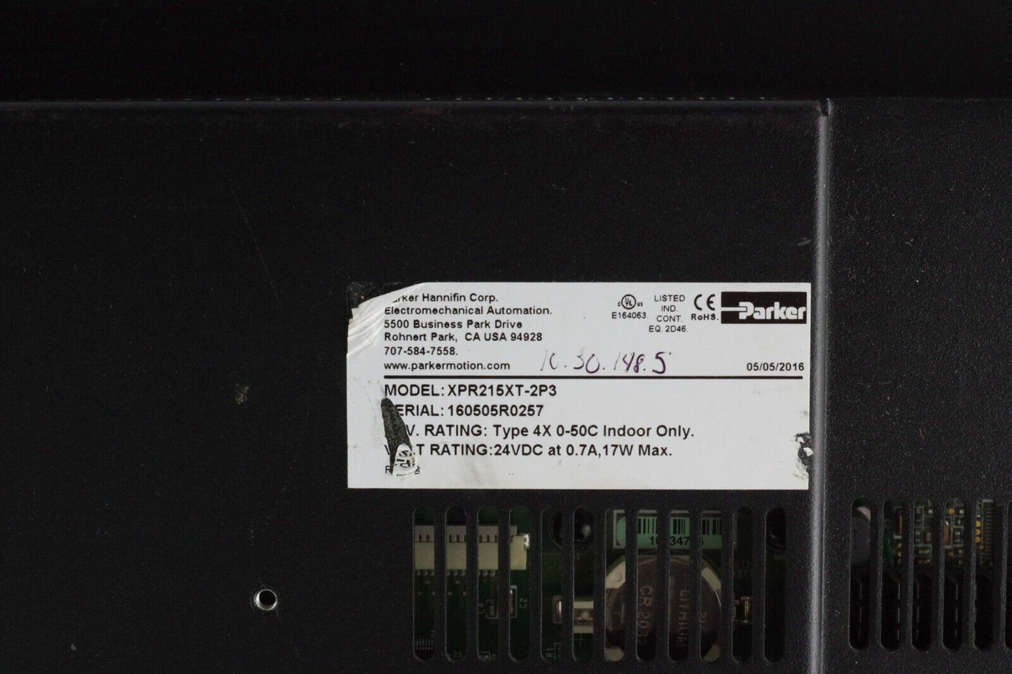 Parker XPR215XT-2P3 Touchscreen Powerstation HMI Panel - USED + Warranty