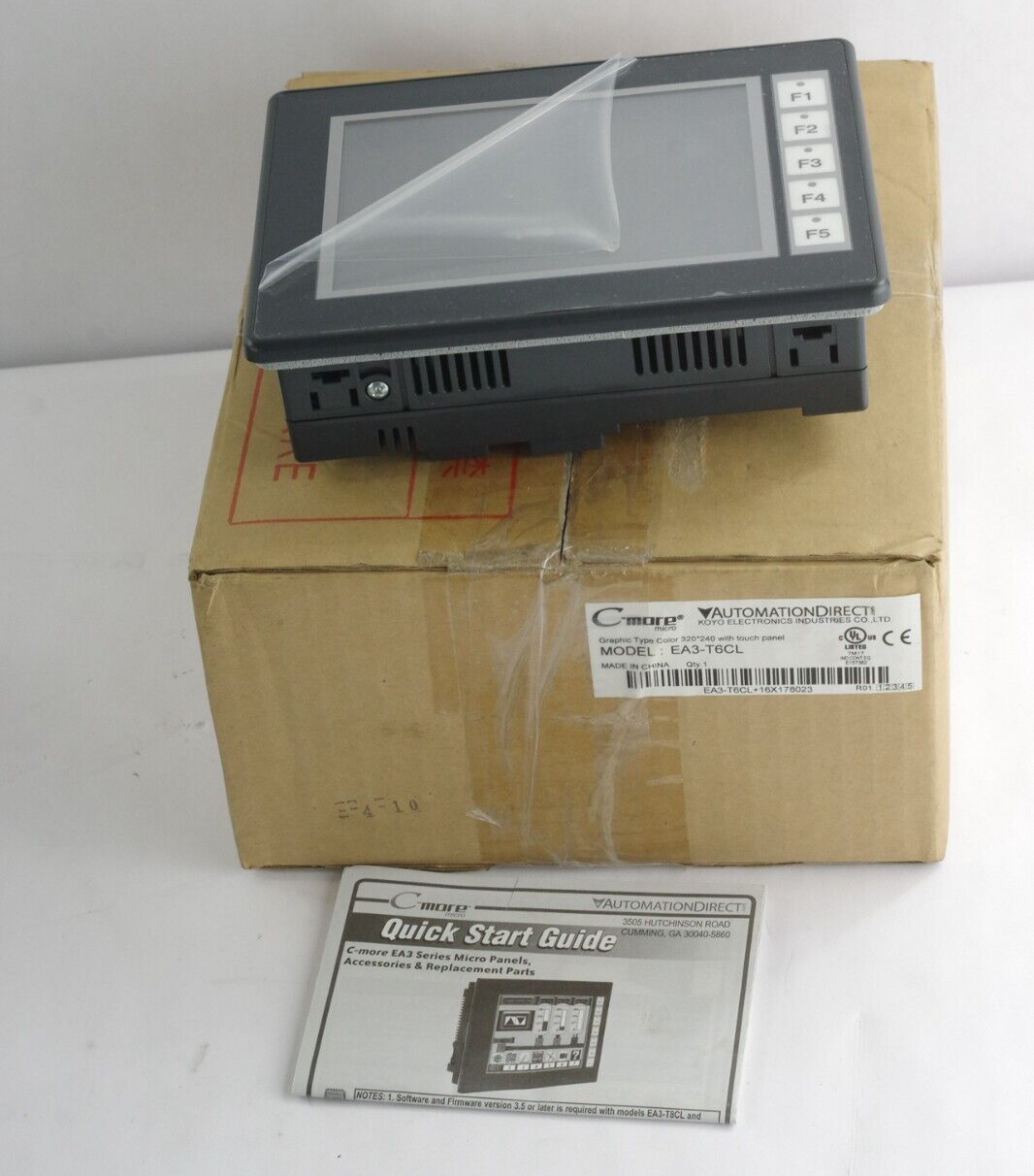 Automation Direct EA3-T6CL Operator Panel 6" 320x240 EA3T6CL