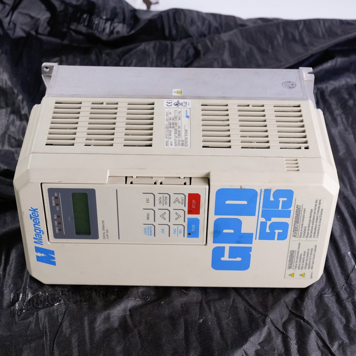 Magnetek GPD515C-B011 44P01F 3 Phase AC Drive GPD515CB011 480VAC