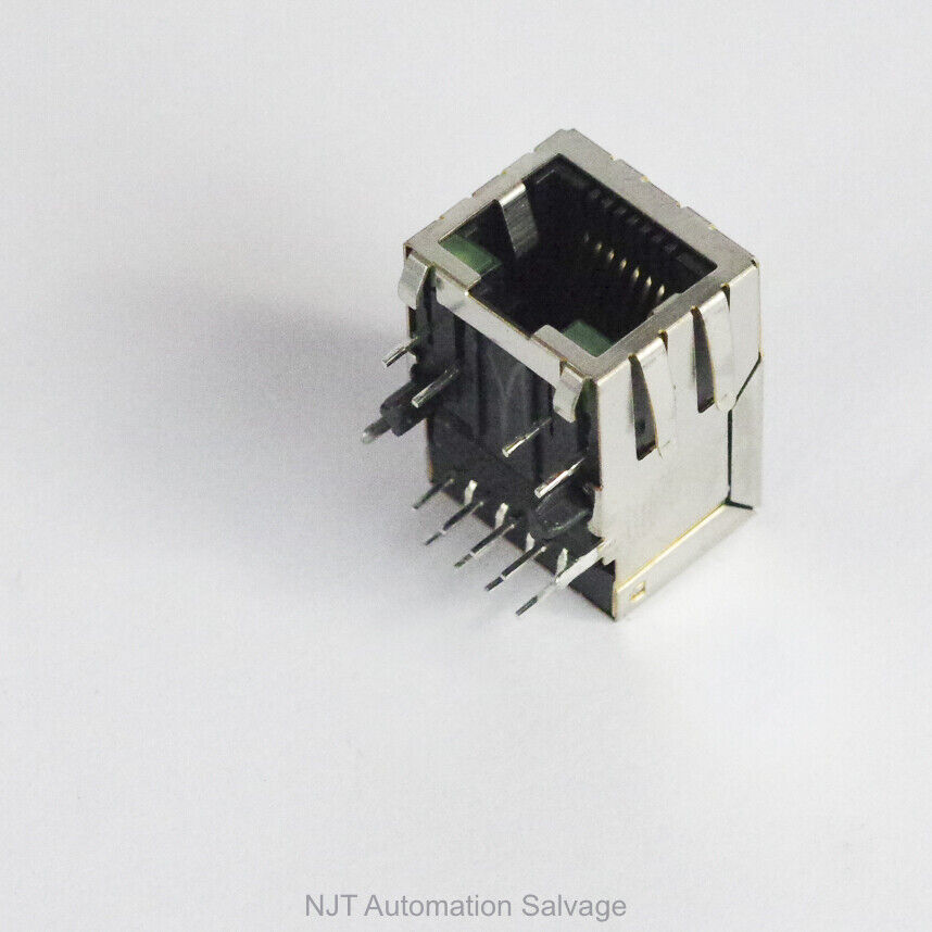 1x Pulse Electronics JK0-0025NL 1-Port RJ45 Magjack Connector PoE 553-1488-ND