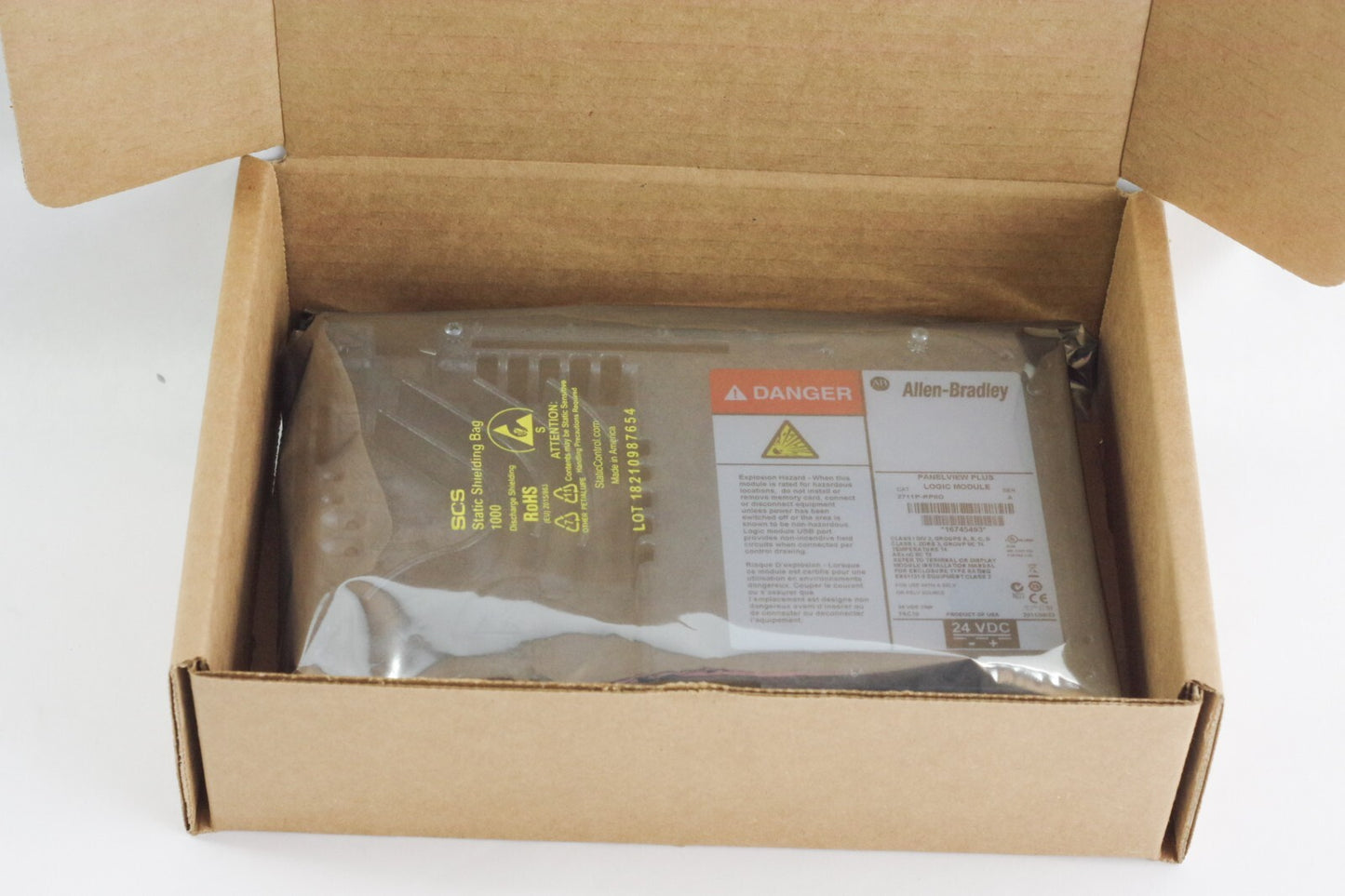 Allen Bradley 2711P-RP8D /A PanelView Plus Logic Module - New Installed