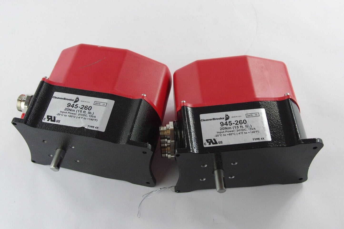 Cleaver Brooks 945-260 / 945260 Servo Motor Actuator 20Nm Fireye 15 Ft-Lb Torque
