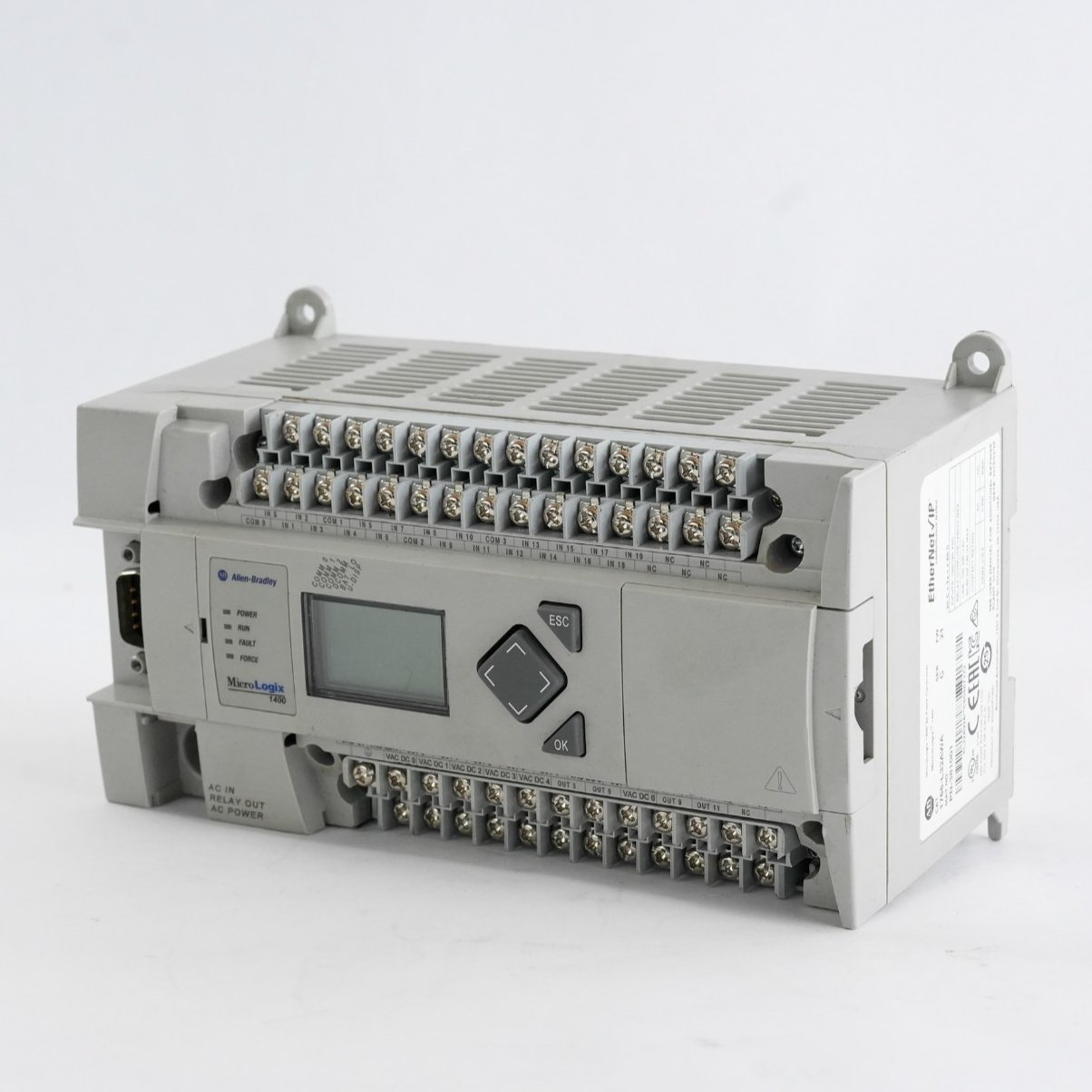 Allen Bradley 1766-L32AWA Ser C FW 21 MicroLogix 1400 Controller 32-Point