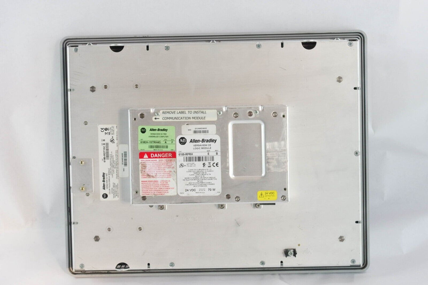 ALLEN BRADLEY 6182H-15TRH4D VersaView CE 1500 Ser A 6189-RPRH + 1 Year Warranty