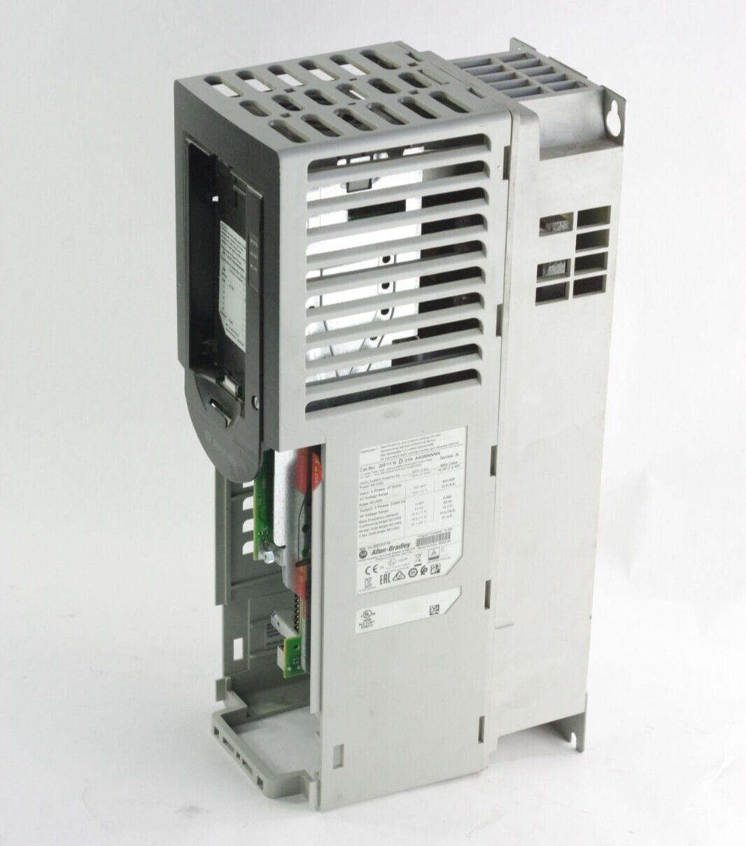 Allen Bradley 20F11ND014AA0NNNNN Ser A Powerflex Drive 10hp - No Hmi/Lower Cover