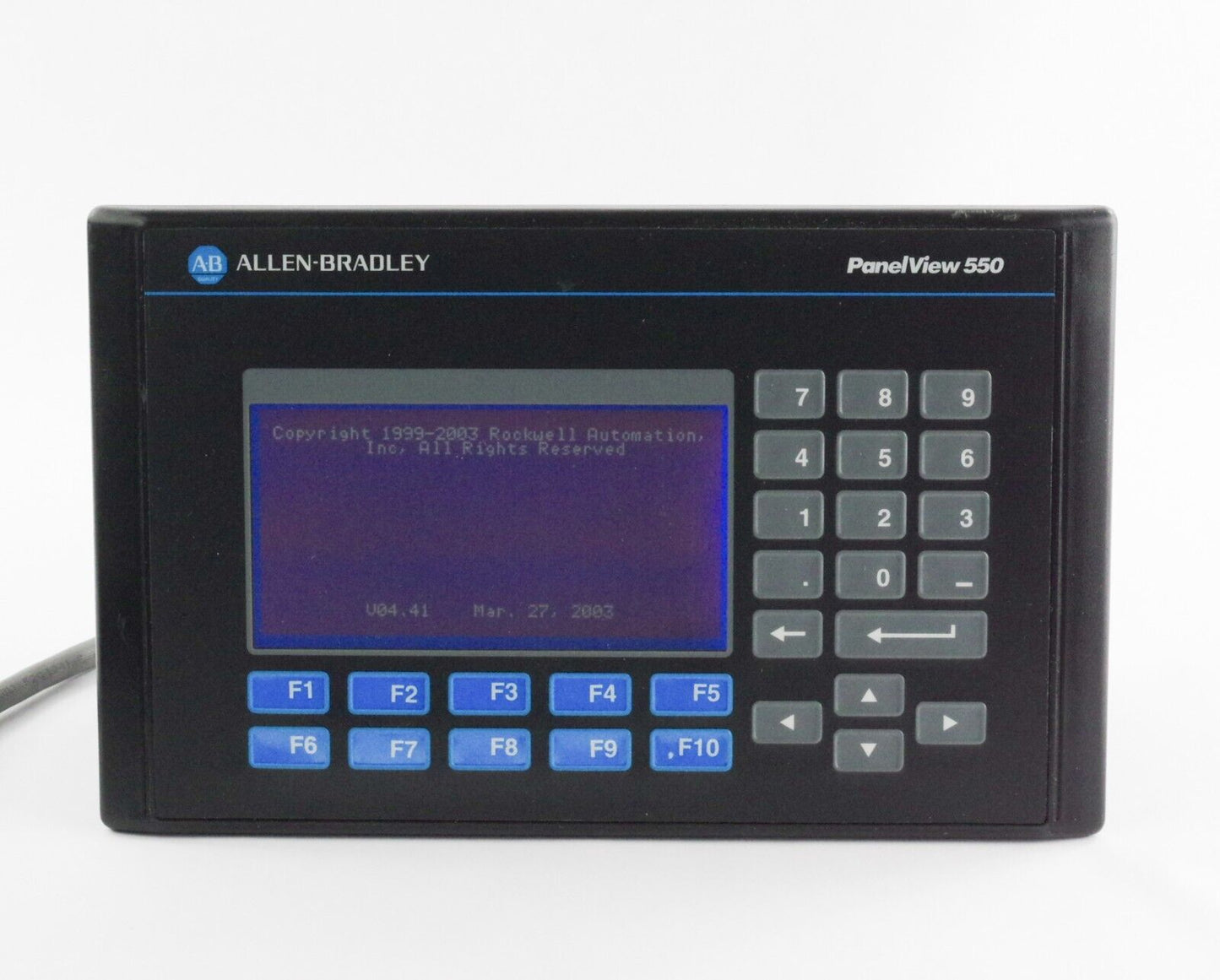 Allen Bradley 2711-K5A8 Ser H Rev B FRN 4.41 Panelview 550 Terminal