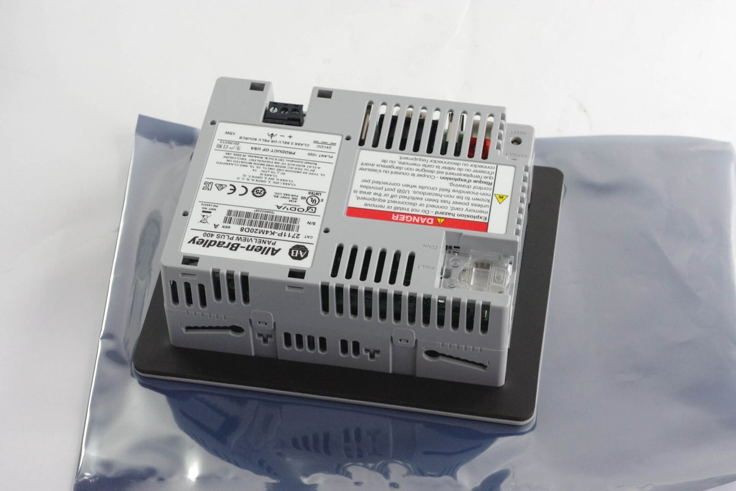 Allen Bradley 2711P-K4M20D8 /A PanelView Plus 400 3.8" Terminal - Installed