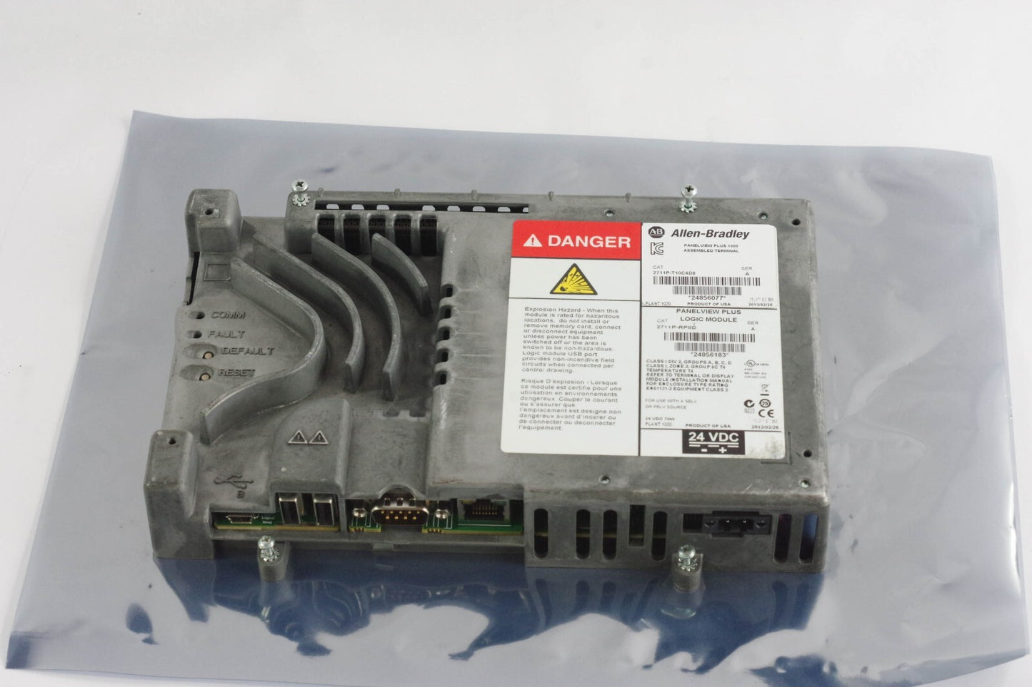 Allen Bradley 2711P-RP8D /A PanelView Plus Logic Module - Refurbished