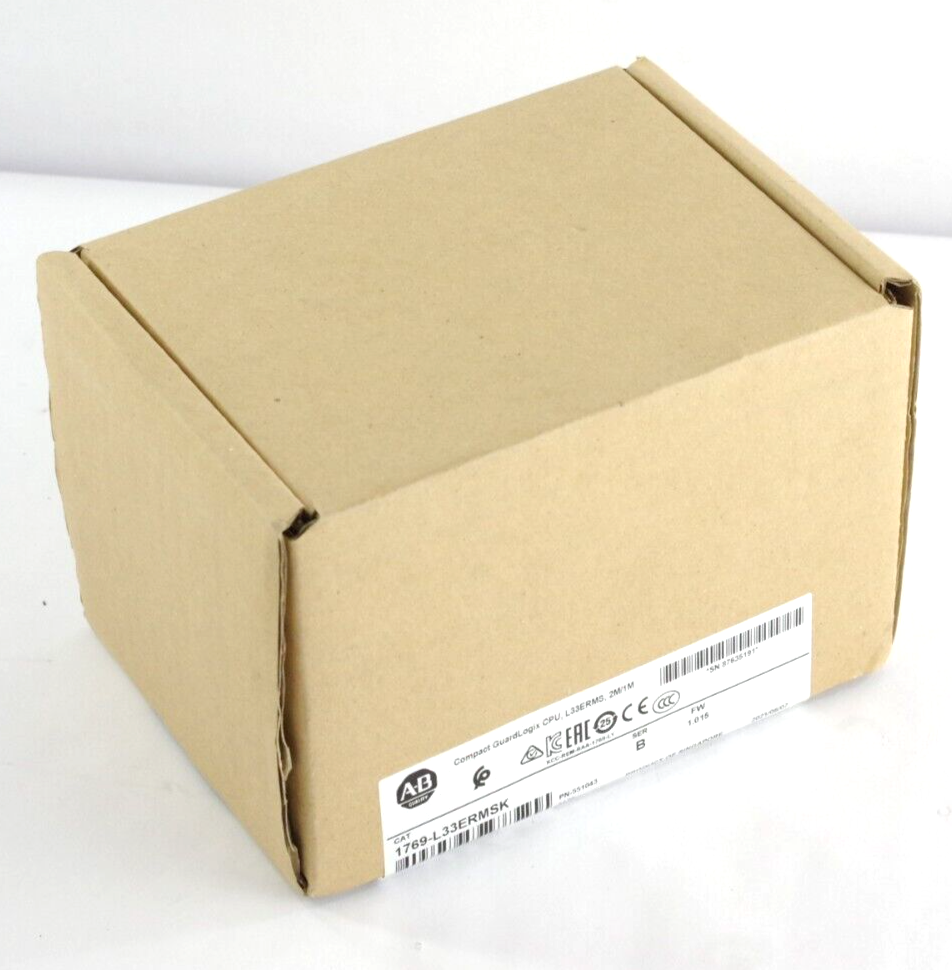 Allen Bradley 1769-L33ERMSK Ser B Compact GuardLogix CPU 2M/1M Sealed Surplus