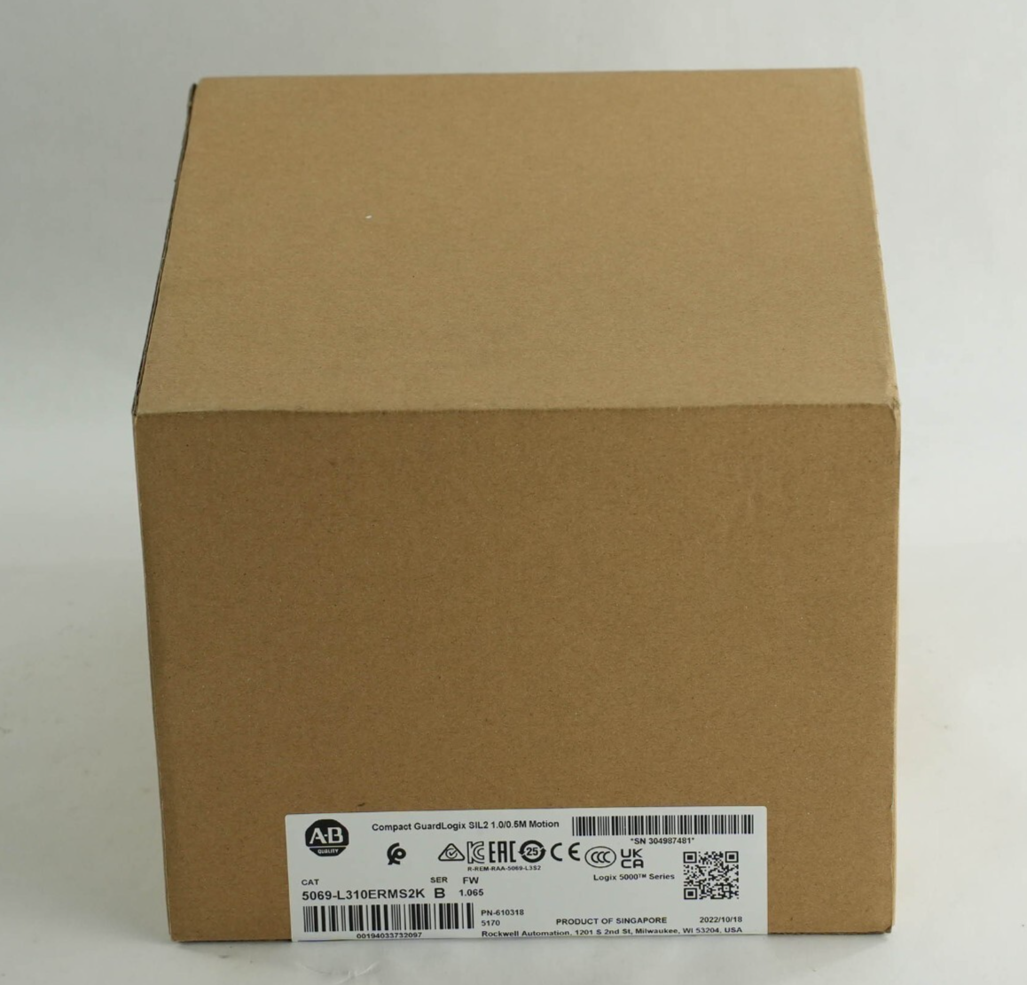 Allen Bradley 5069-L310ERMS2K /B Compact GuardLogix - Sealed Surplus