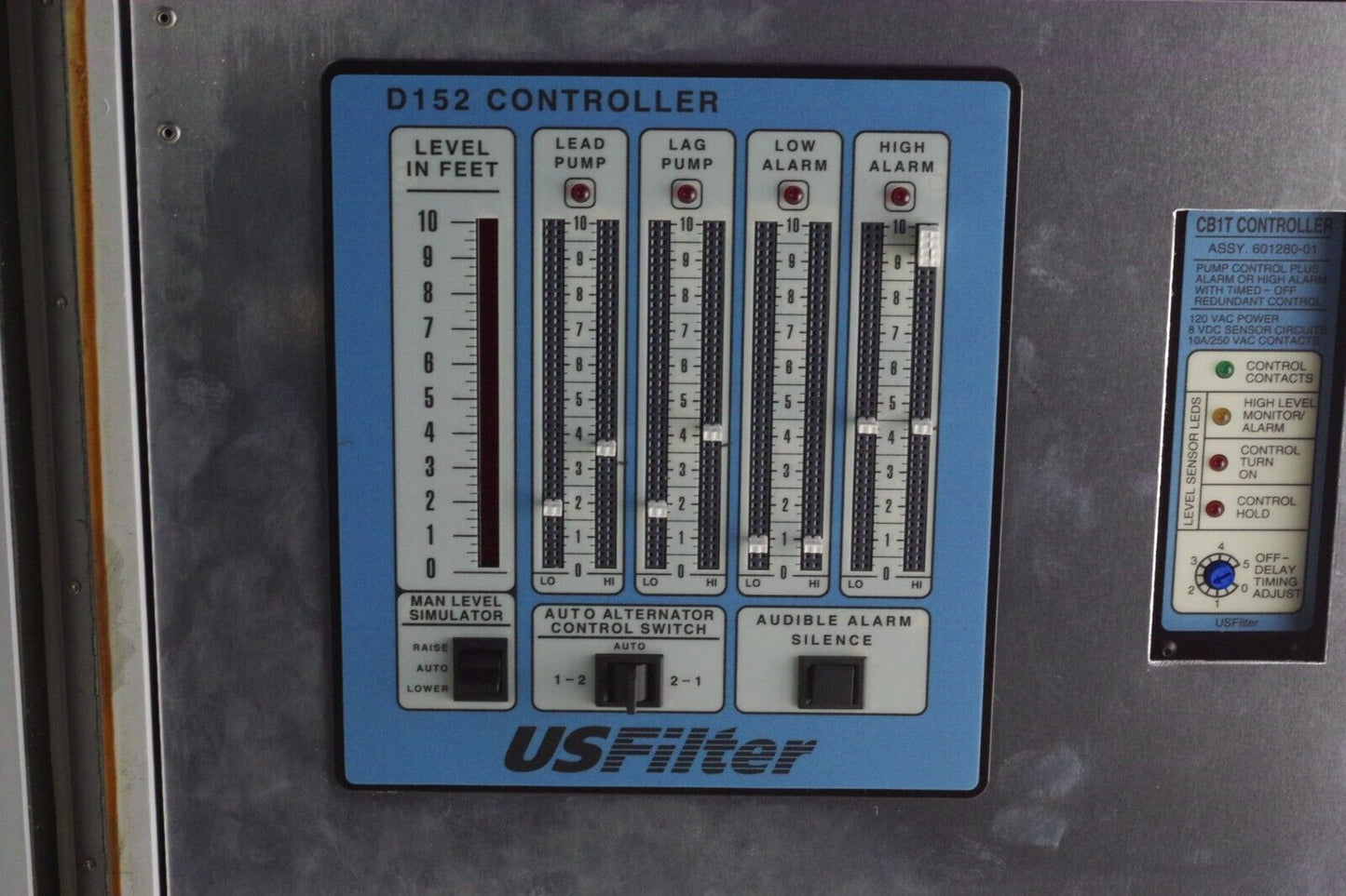US Filter Control Systems D152 Pump 0-10Ft w/ Enclosure + CB1T Controller