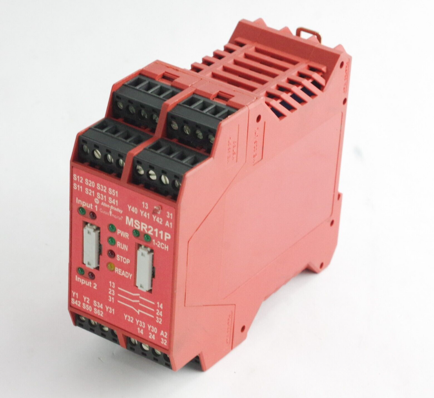 Allen Bradley MSR211P Ser B Guardmaster Safety Relay 24VDC 440R-H23177