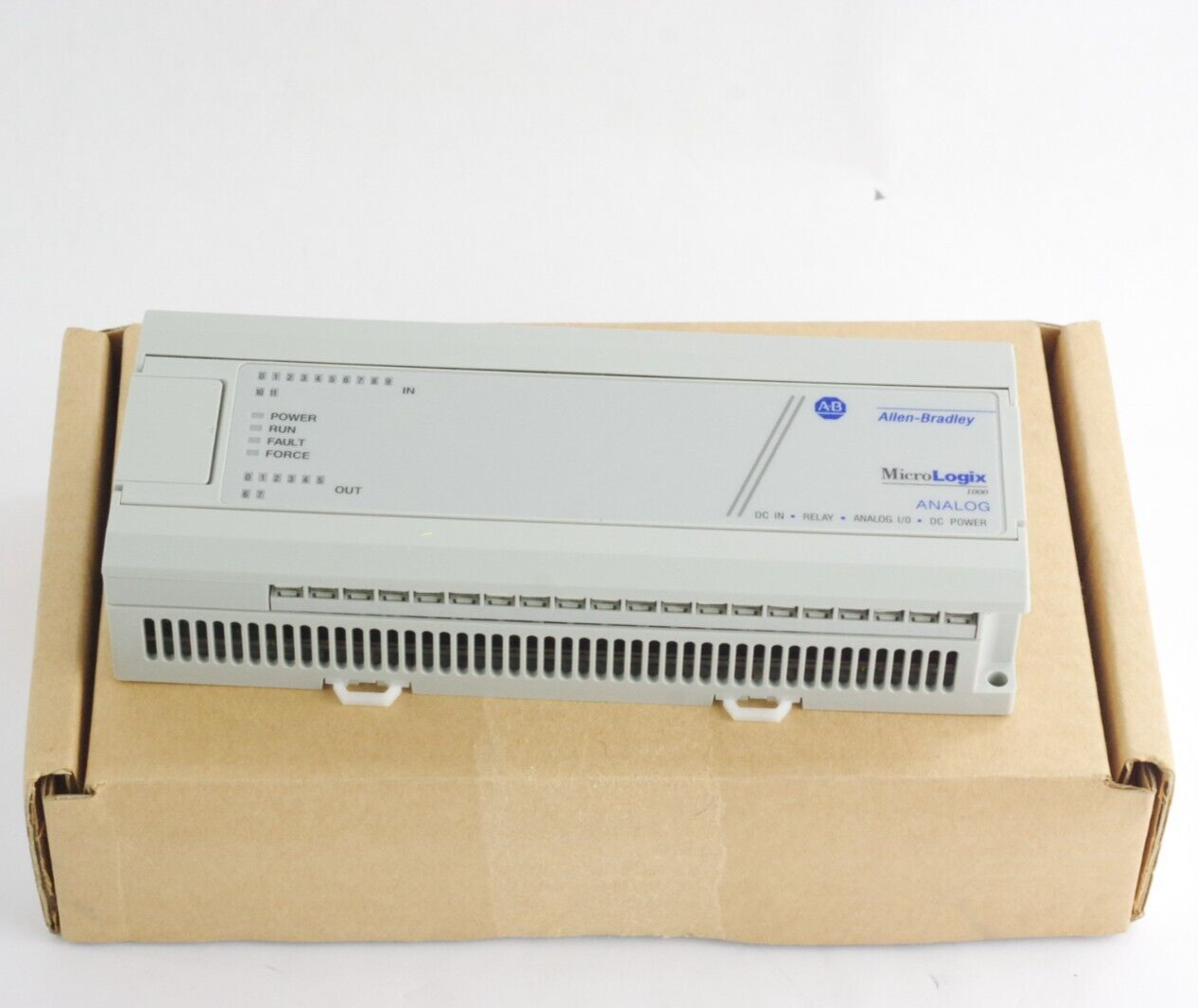 Allen Bradley 1761-L20BWB-5A PLC Controller MicroLogix 1000 24VDC 12 IN / 8 OUT