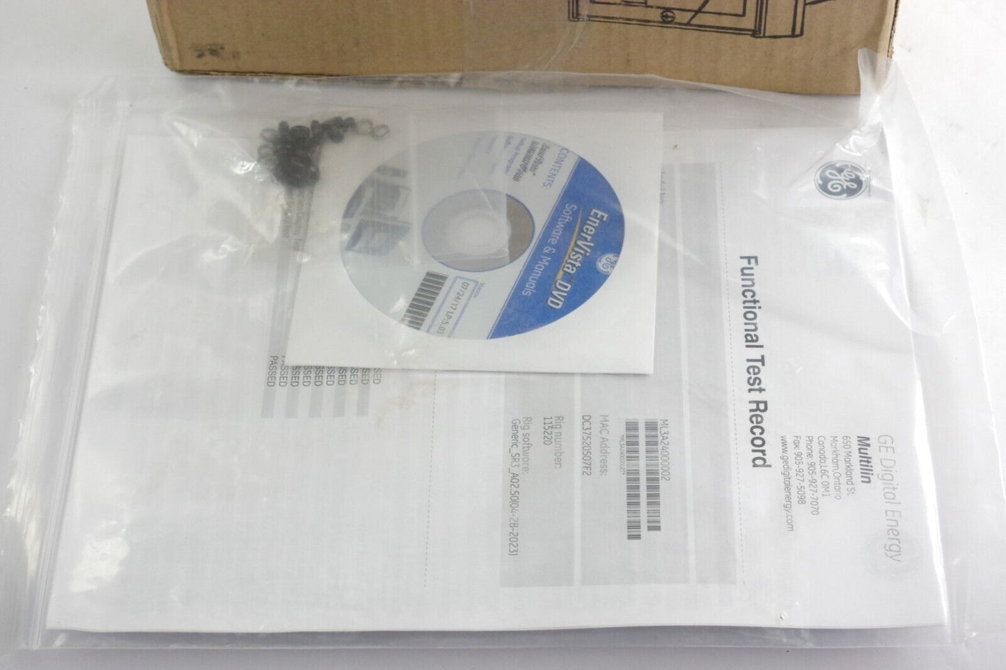 GE Multilin 345 Transformer Protection System 345-E-P5-G5-H-E-M-N-N-1E-D-H Open