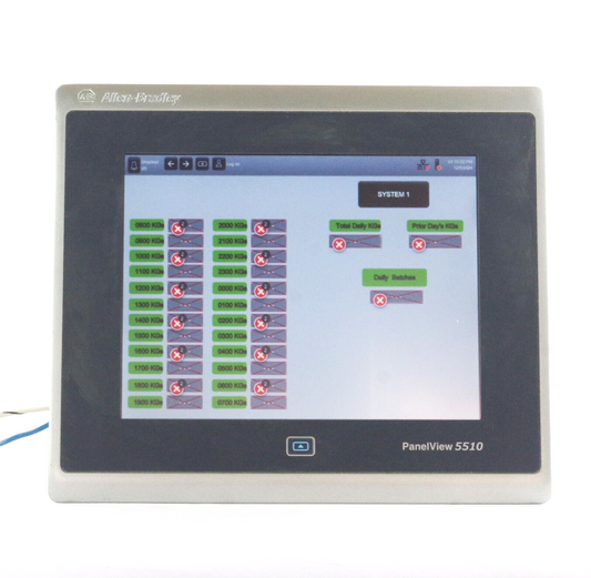 Allen Bradley 2715P-T10CD Ser A Panelview 5510 + 1 Year Warranty