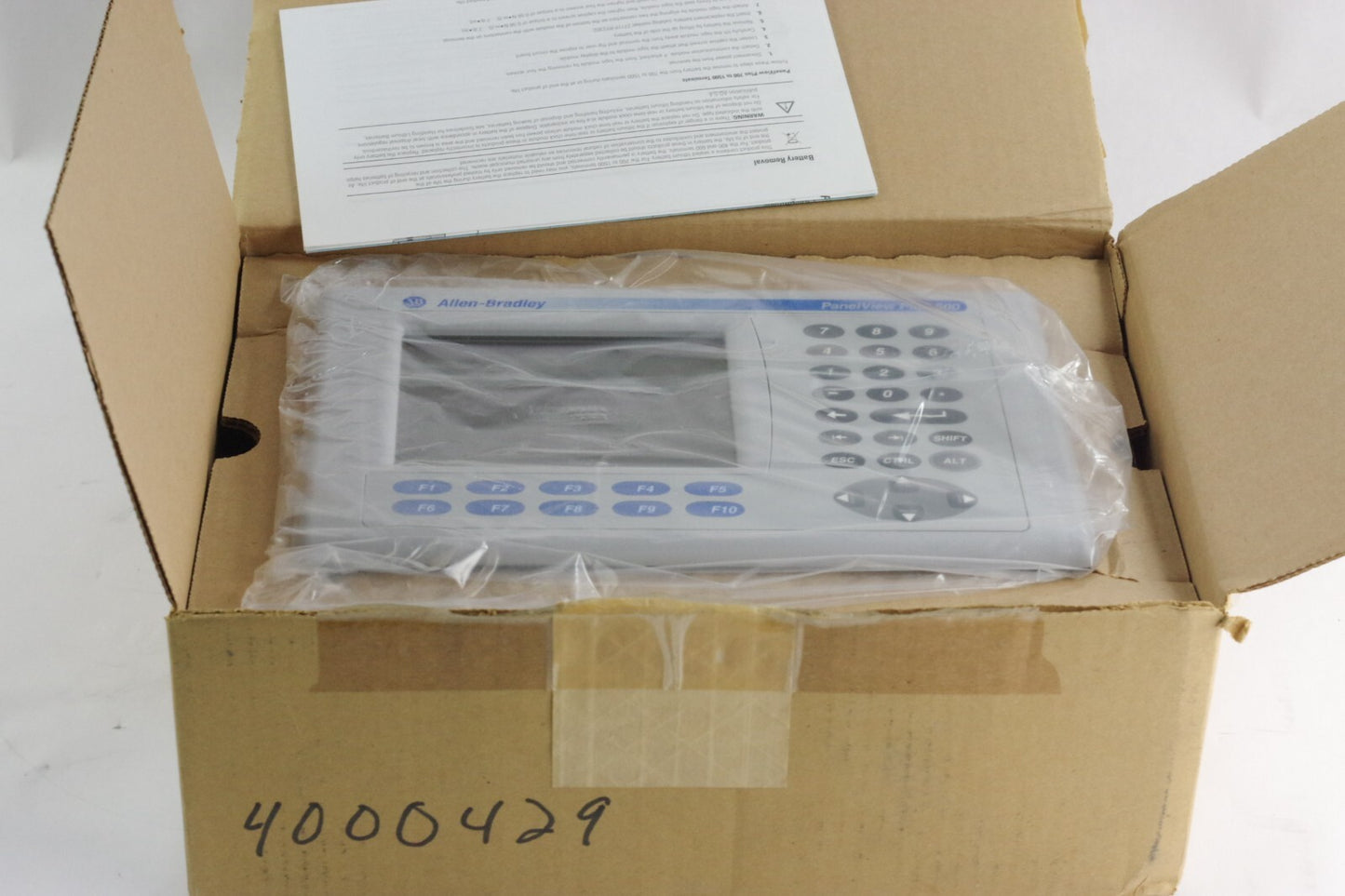 Allen Bradley 2711P-B6C3A /D PanelView Plus 600 + 2711P-RN3 - Open Box