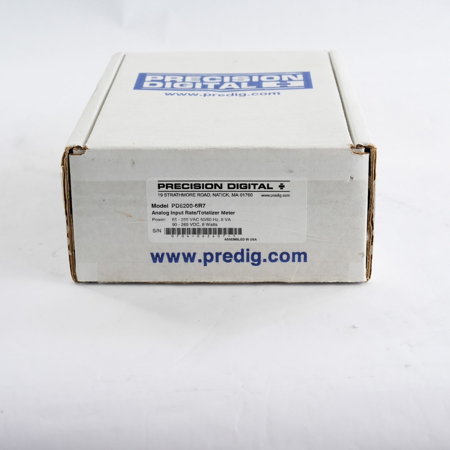 Precision Digital Meter PD6200-6R7 Analog Input Rate/Totalizer Meter - Open Box