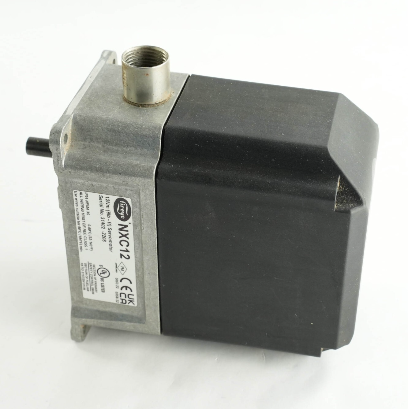Fireye NXC12 4-Wire CANbus Servo Motor 9 ft lbs 12 Nm 50/60 Hz 24VAC Module Unit