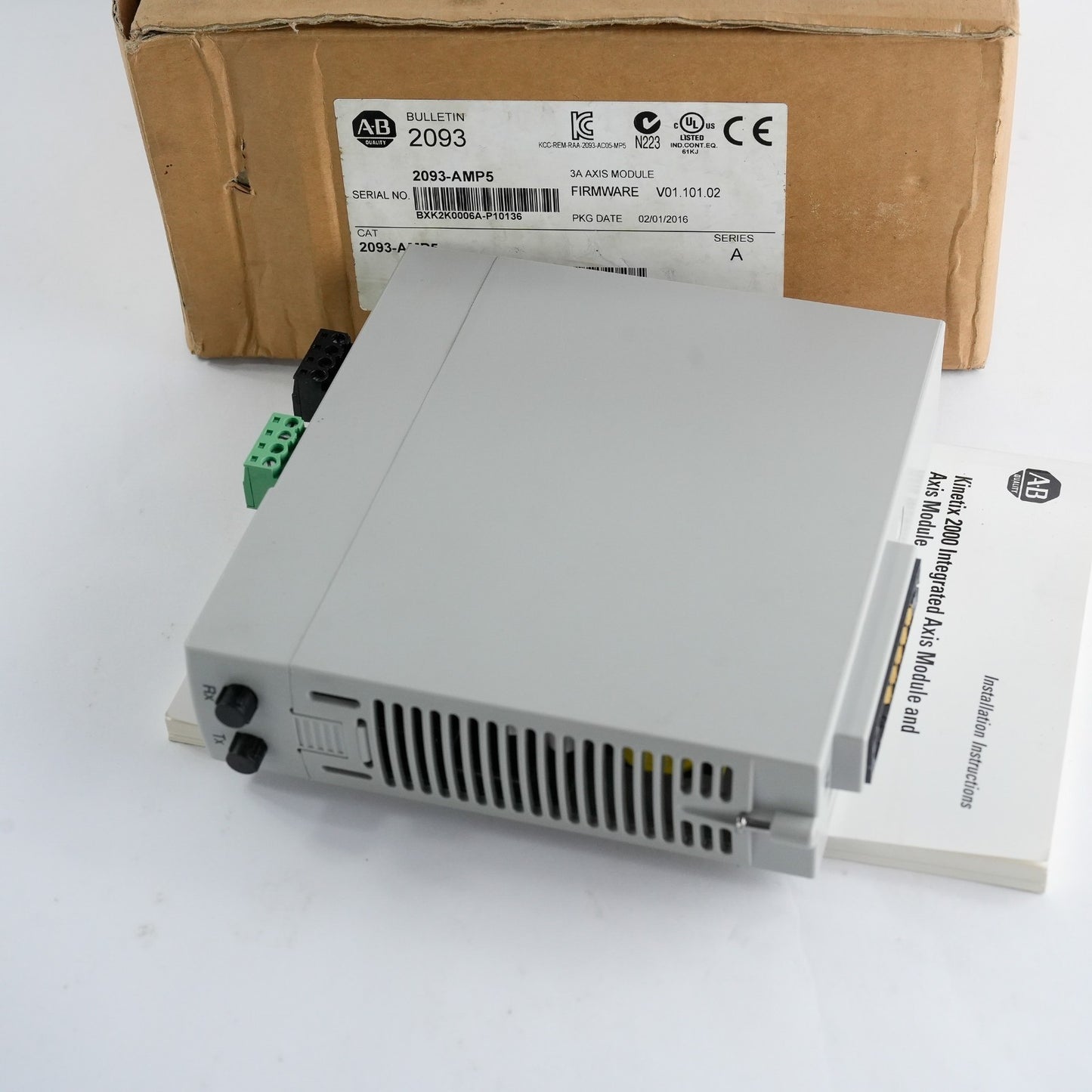 Allen Bradley 2093-AMP5 /A Axis Module Kinetix 2000 2093AMP5 - Open Box Surplus