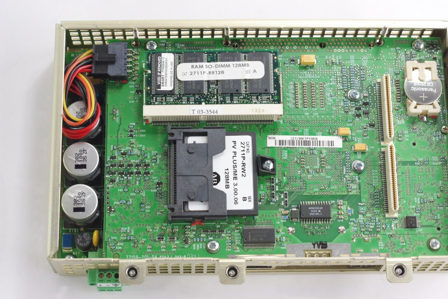 Allen Bradley 2711P-RP Ser A Rev B PanelView Plus Touchscreen Logic Module