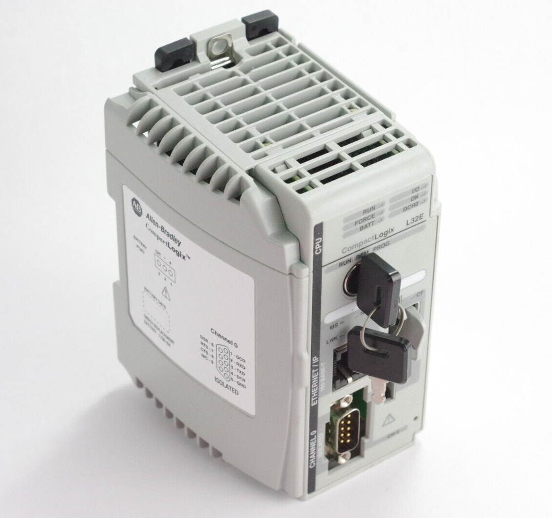 Allen Bradley 1769-L32E Ser B CompactLogix F/W Rev 1.17 Processor - No Box